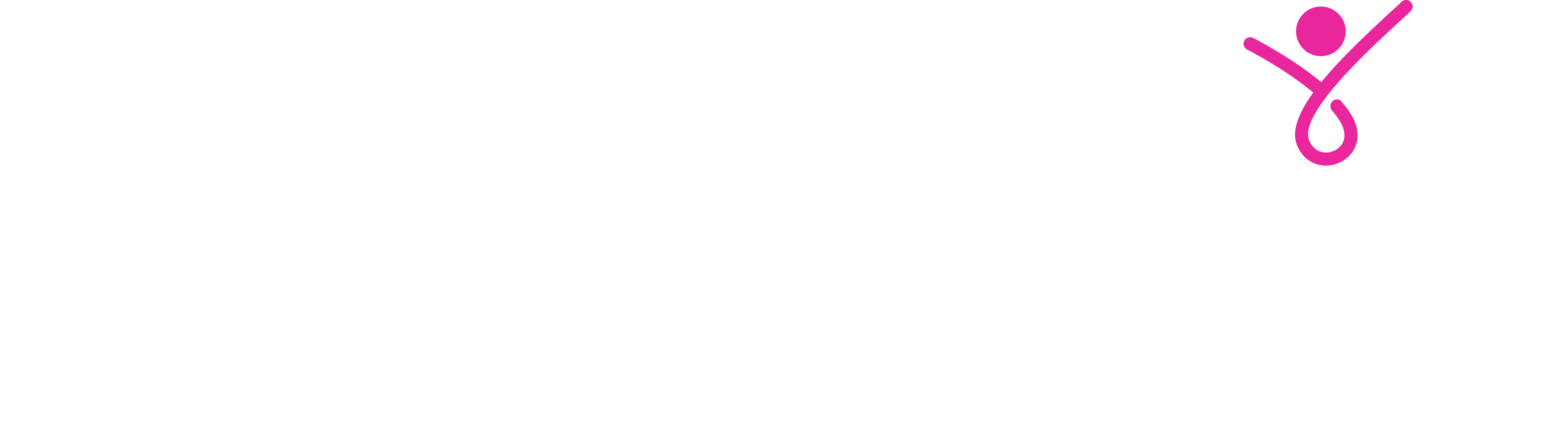 White logo